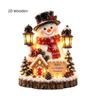 Snowman Christmas Santa Statue Tree Bird Christmas Ornaments Christmas Decorations  Desktop