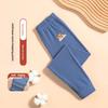 Boys' thick and high elasticity warm pants, Class A boneless stitching, heat storage, skin friendly, anti pilling, children's bottom autumn pants