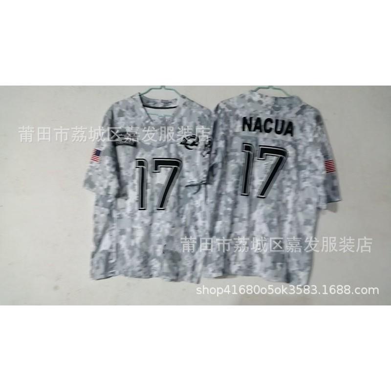Camouflage Rugby Jersey Tribute Edition Eagles Texans Cowboys Lions 49ers Fans Men Cotton Sportswear