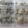 600pcs 1.2mm Stainless Steel Eyepieces Jewelry Watch Phillips Screw Assortment 1.6mm-6mm Watch Repair Parts