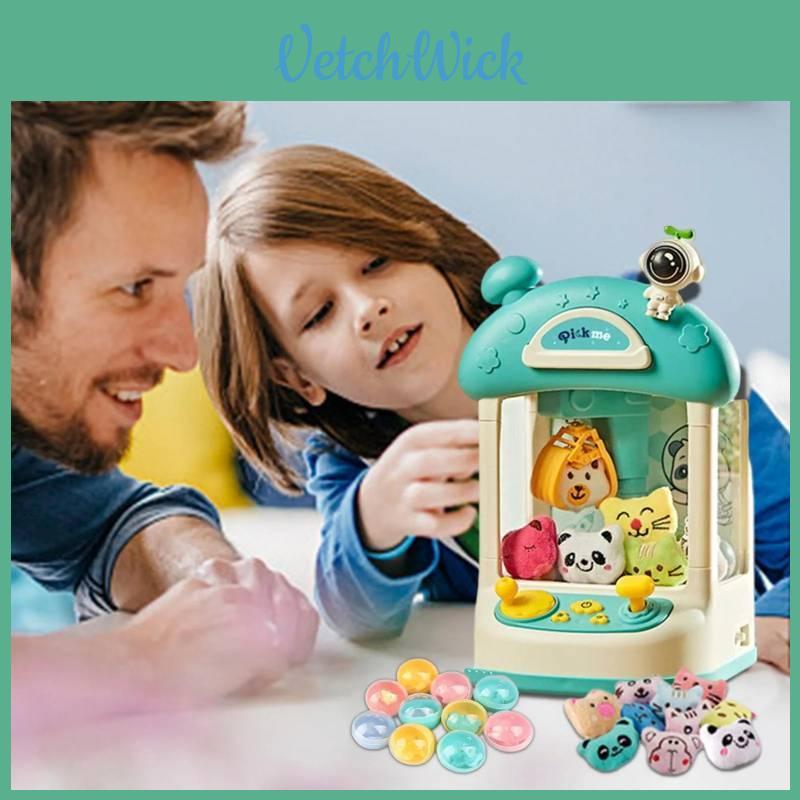 Stimulating Mini Toy Claw Machine For Kids With Soft Dolls And Exciting Capsule Variety