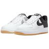 Nike Кроссовки унисекс Nike Air Force 1 Low 07 LV8 White Black Metallic Silver Summit-White Gum-Yellow IB6847-100