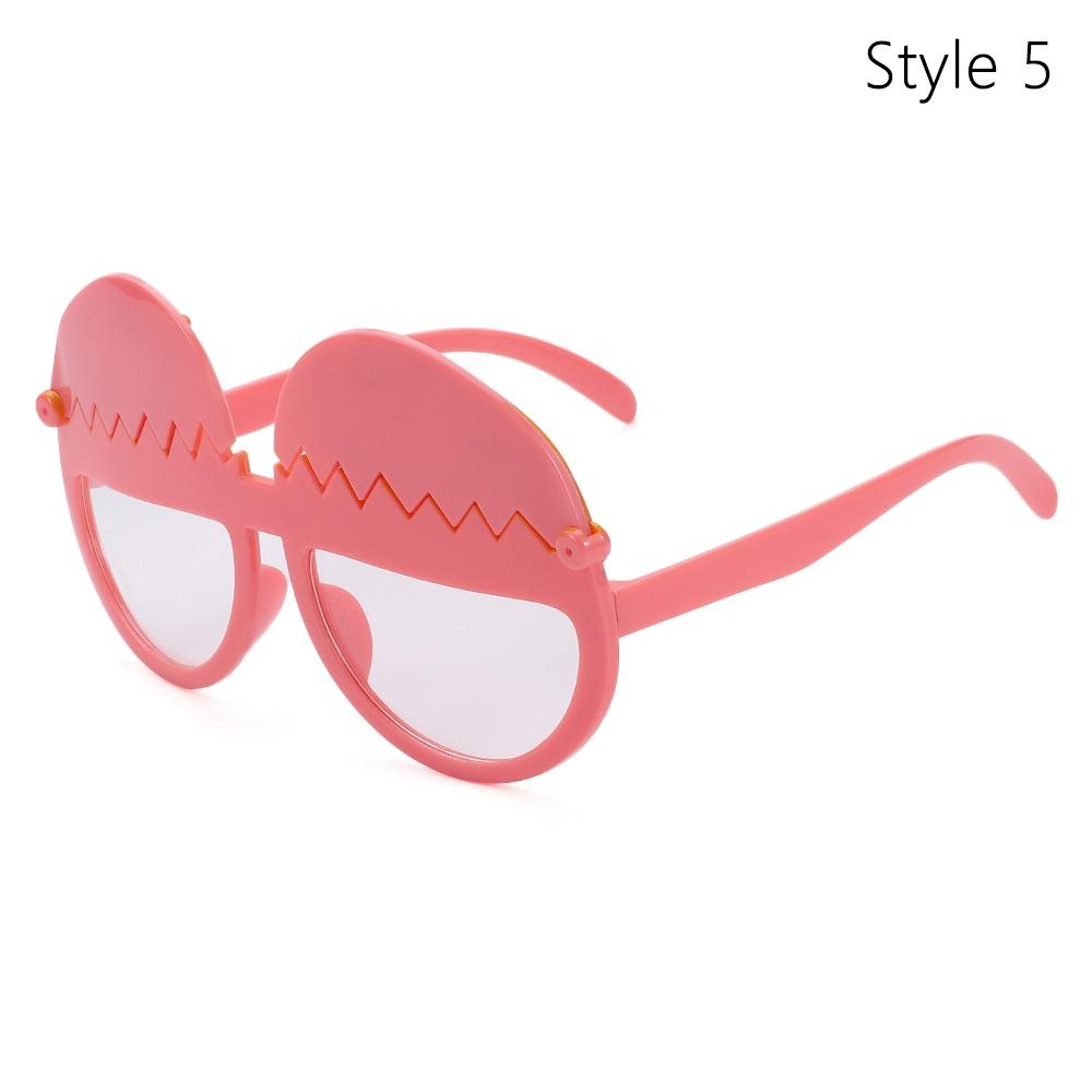 Fruit Design Funny Pineapple Sunglasses Trendy Beach Photo Glasses for Women & Men