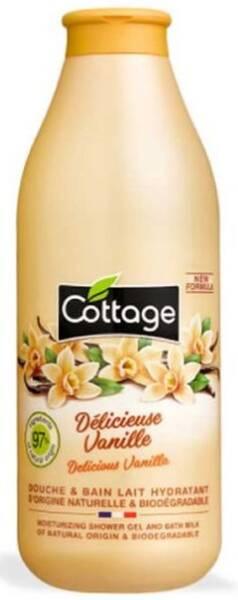 Cottage Douche & Bain Lait Hydratant Żel Pod Prysznic Delicious Vanilla 750Ml
