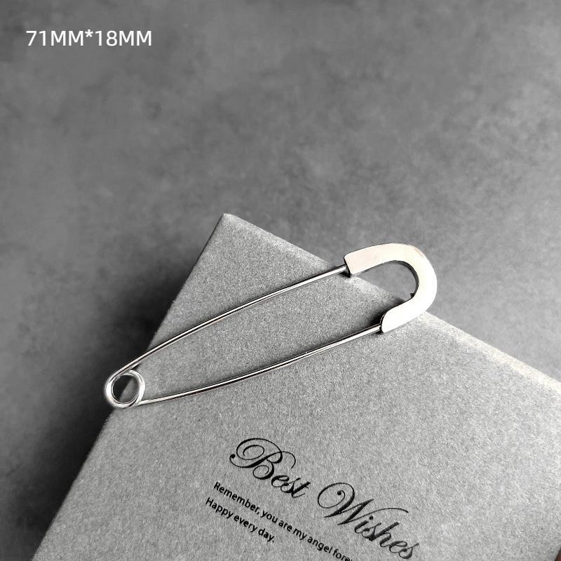 Large Pins For Clothing Smooth Metal Safety Pins Jeans Dress Scarf Adjustable Pins