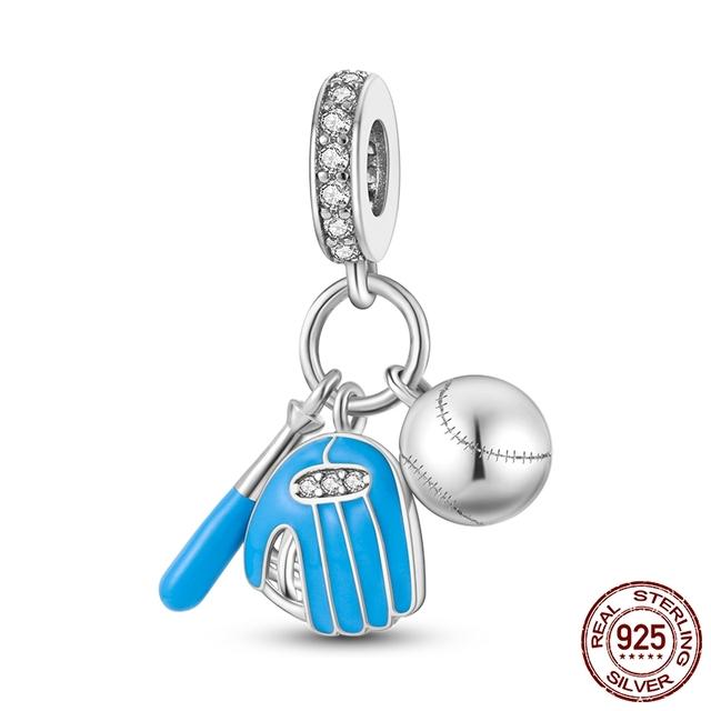 The New Pendant Beaded Charms Fit Bracelet 925 Sterling Silver Women DIY Fine Jewelry