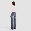 ELLASSAY Женские джинсы деним с высокой посадкой и широкими штанинами
