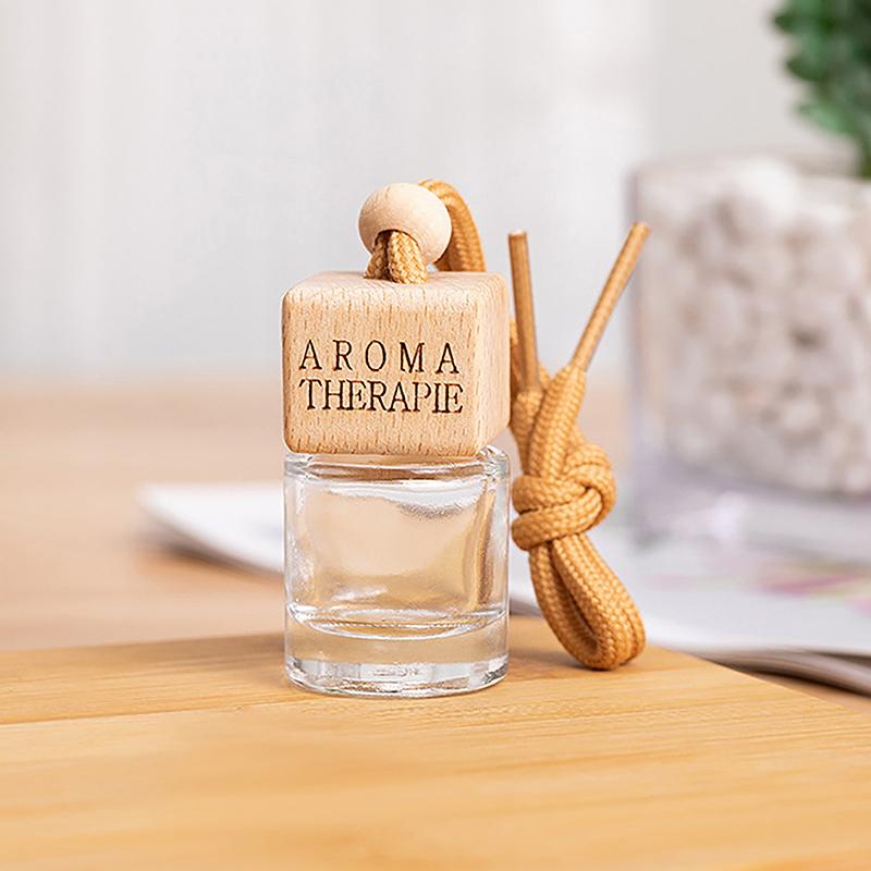 1 шт. автомобильный орнамент, домашний декор, подвеска, эфирные масла, автомобильные духи, 8 мл, квадратная пустая бутылка, освежитель воздуха, подвеска