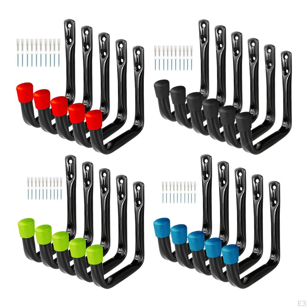 Настенные крючки для эффективного хранения в гараже