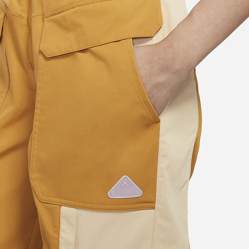 Jordan 23 Engineered Chicago Color Block High Belt Jumpsuit Women DQ4543-712