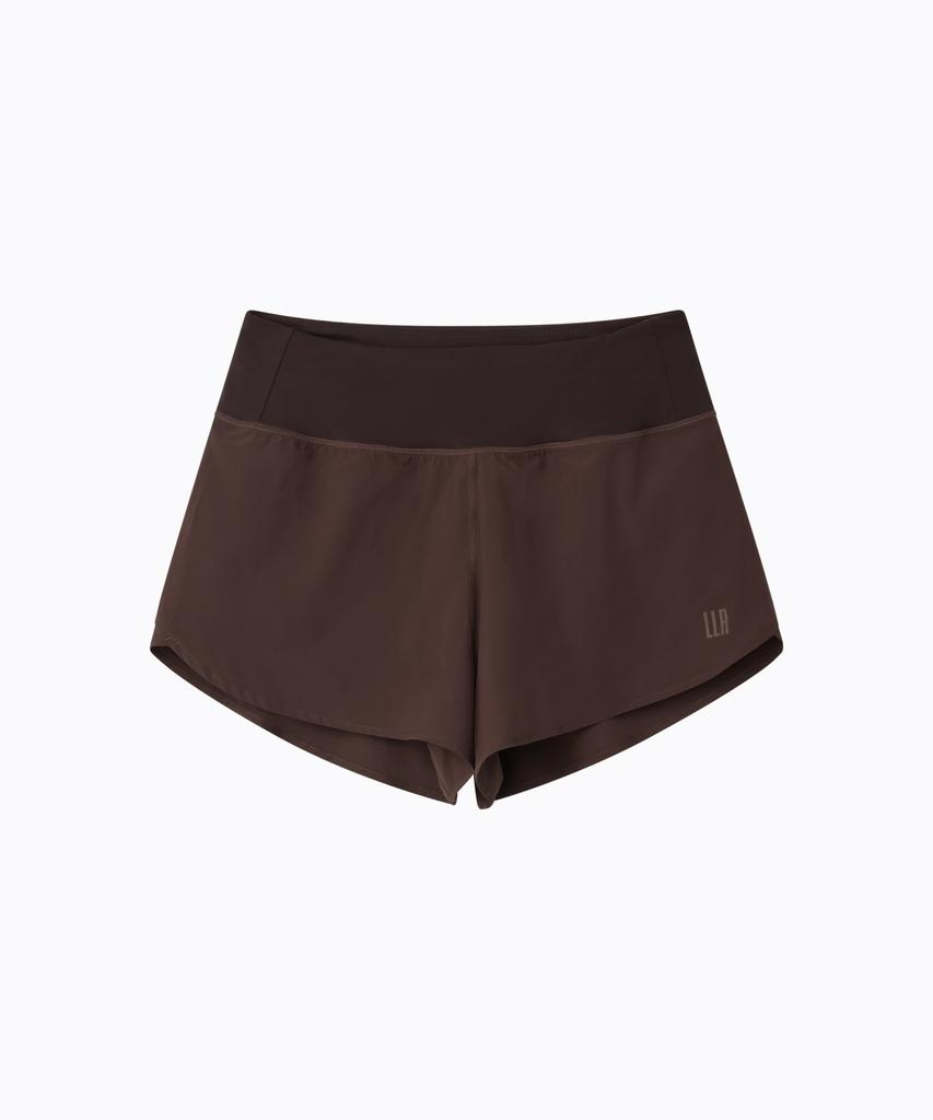 LIMELIGHT APPAREL Llr Женские беговые шорты-лайнеры (Коричневый/Коричневый)