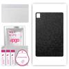apgo Skin Sticker Film Foil Vinyl for the BACK Compatible with TCL TabMax 10,4, Scratch-resistant, Easy To Install - Black Honeycomb