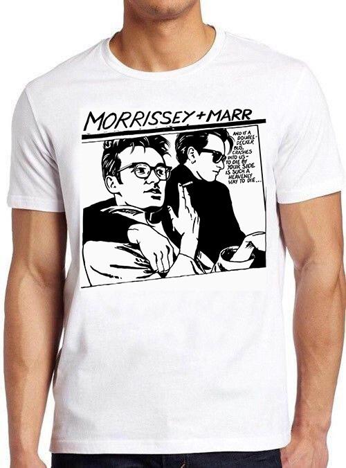 The Smiths Morrissey Marr Cartoon Music The Queen Is Dead Gift Tee Unisex T-Shirt