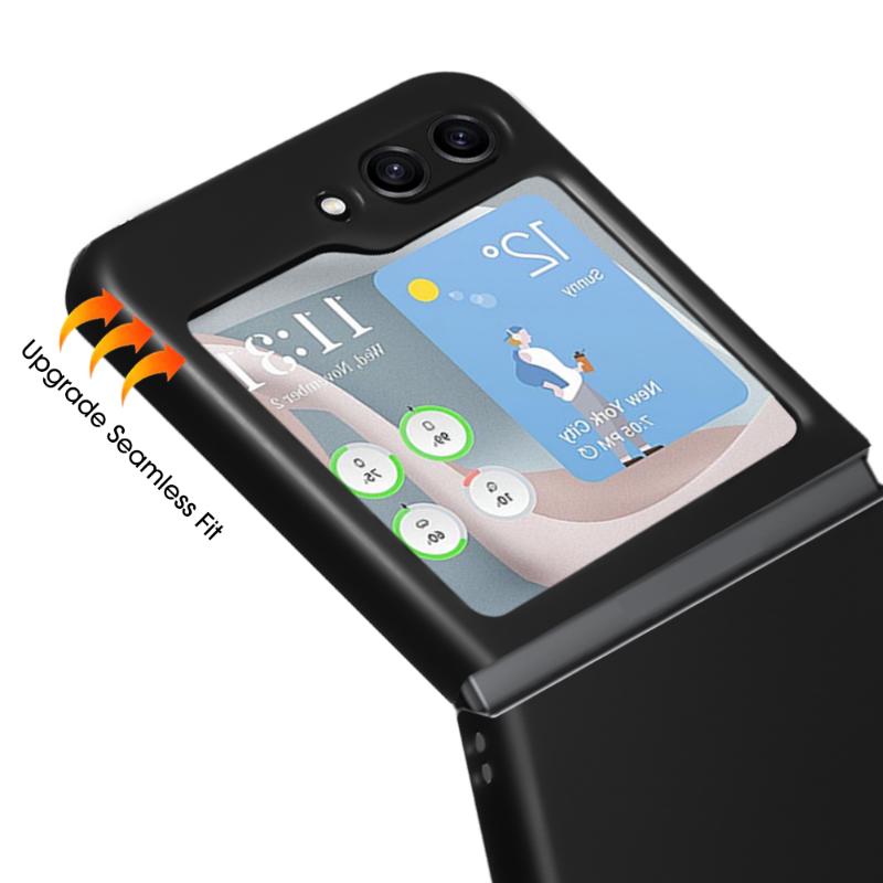 Чехол для телефона Samsung Galaxy Z Flip 5 5G Flip 4 Ультратонкий тонкий чехол для телефона с защитой от царапин