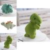 Cute 2024 Dinosaur Plush Toy Keychain Soft Pp Cotton Bag And Car Ornament