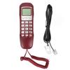 KXT333CID Corded Wall Phone Multifunction Retro Wall Mountable Telephone with LCD Display for Hotel Home Office