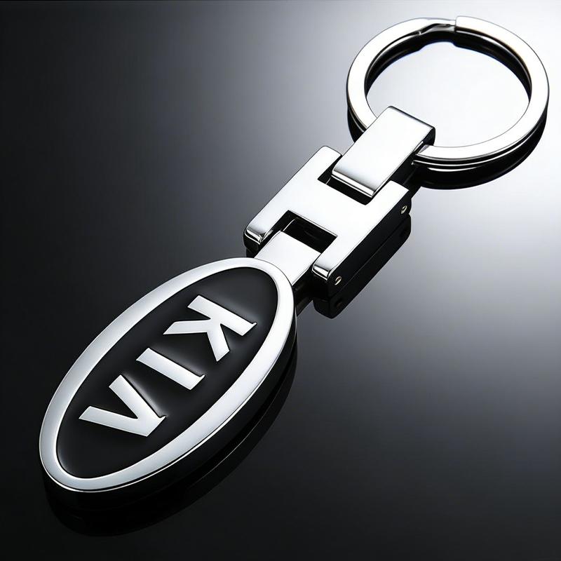 NAQF7 Металлический брелок для ключей автомобиля с логотипом KIA - Стильный автомобильный брелок для KIA K3 Sportage Carnival K5 Seltos Pegas KX1 EV5 Sonet EV6 K4 EV3 Ceed