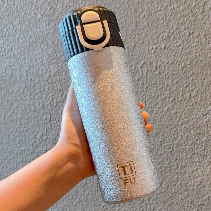 Xi He Dual-Drink Gradient 316 Stainless Steel Insulated Bottle