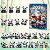 2026 Advent Calendar Blind Box Panda Backpack Charm Christmas Tree Ornament Holiday Decoration 24-Day Surprise Gift