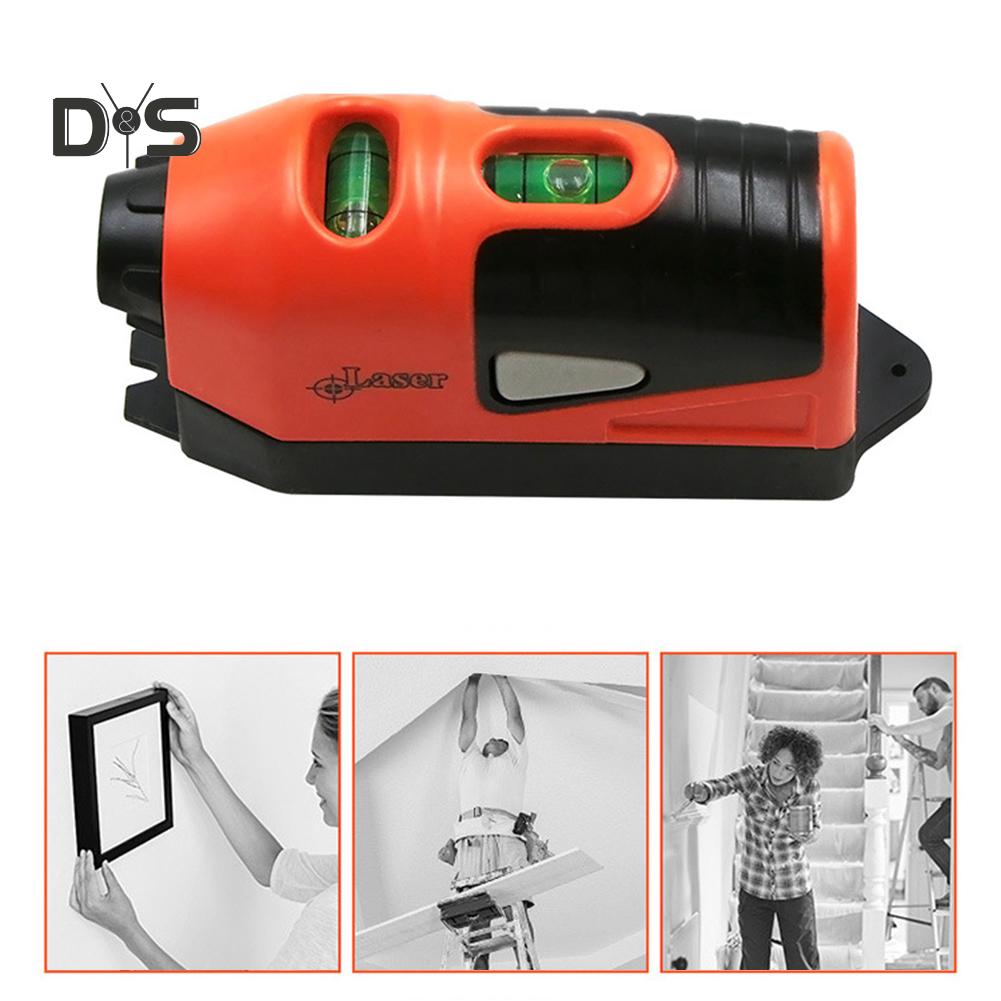 DYS Tool SHOP Мини-многофункциональный проекционный строительный лазерный уровень с горизонтальной вертикальной линией