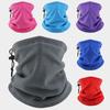 Men's Winter Wool Hat & Scarf Set with Fleece Mask - Windproof and Warm for Cycling