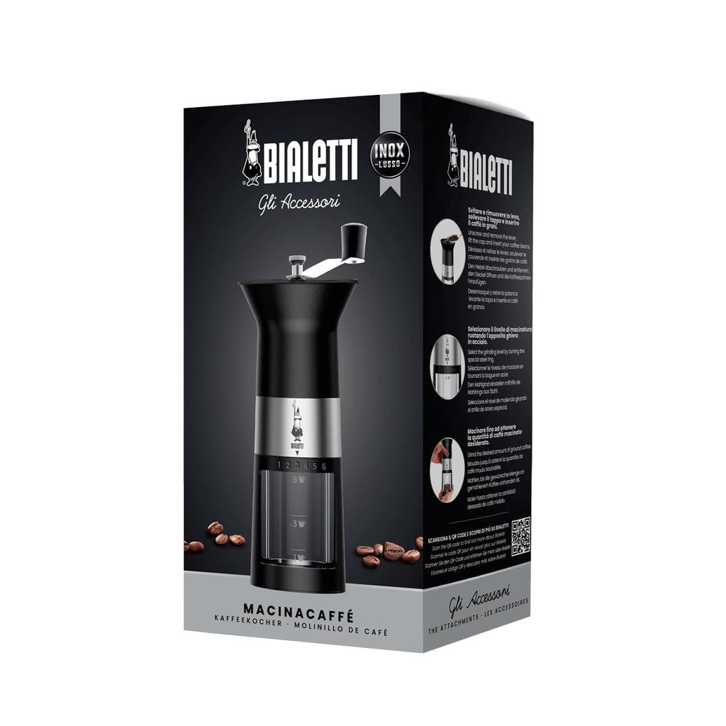 Bialetti Premium Coffee Grinder Machina Cafe Coffee Mill Manual