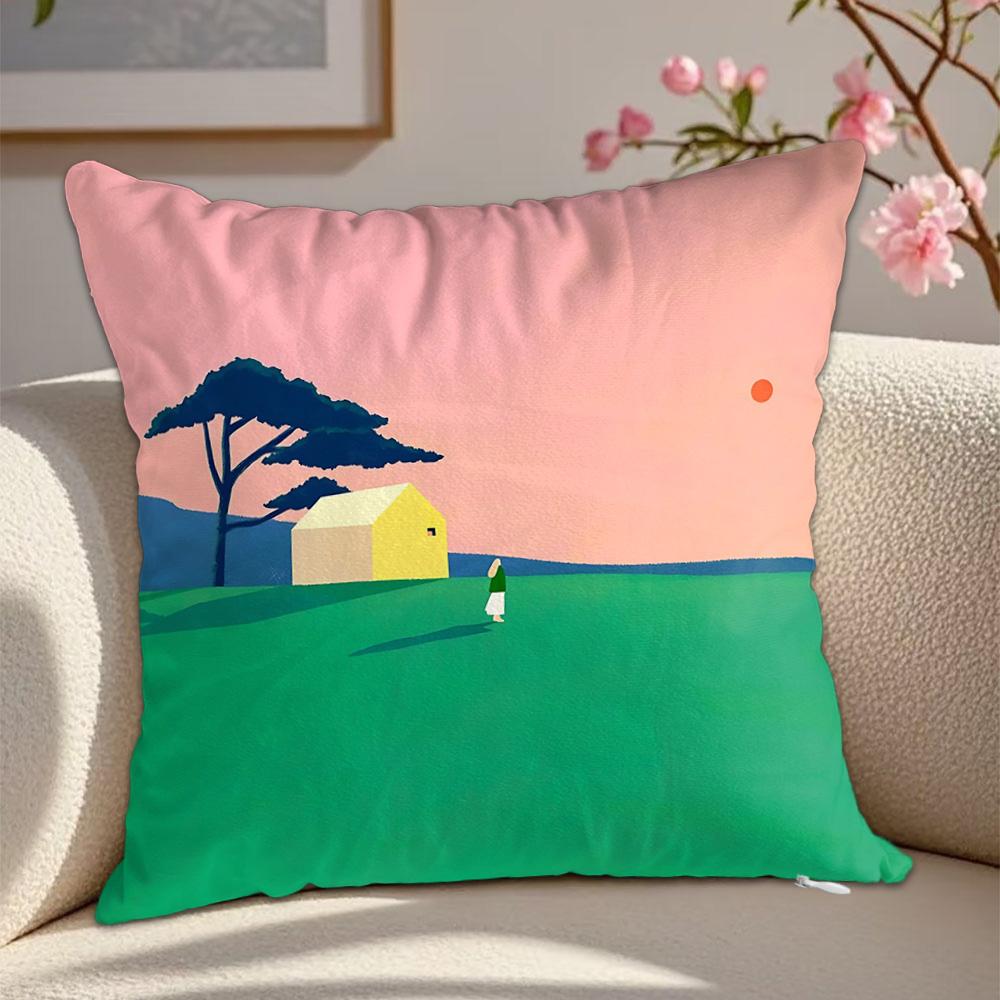 Kawaii Unconscious patterns pillowcase Decorative Cushion Covers x Cushions Cover Home Decor Items Decorations Bedroom