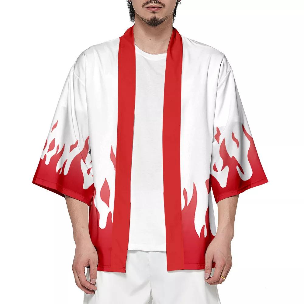 Anime Kakashi Konoha Madara Haori Sasuke Cosplay Costumes Kimono Uchiha Symbol Jacket Japanese Coat Cardigan Pajamas Bathrobe