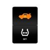 12V 24V LED Rocker Switch Dual Button ON/OFF Amber White Light for LED Light Bar Fog Lights Jeep Toyota 4Runner Land Cruiser