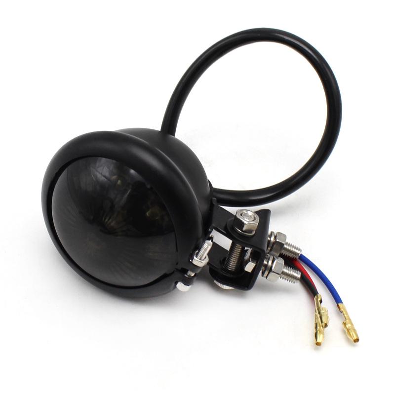 1 шт. Универсальный стоп-сигнал для мотоцикла, задний фонарь для чоппера, для мотоцикла Bobber, 12 В, регулируемый индикатор, мигающий стоп-сигнал