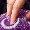 Sensory Toy for Adults Halloween Ghost Bun Stress Ball, Glitter Slow Rising TPR Fidget Elastic Squeeze Figures with Steamer, Cute Spooky Anxiety