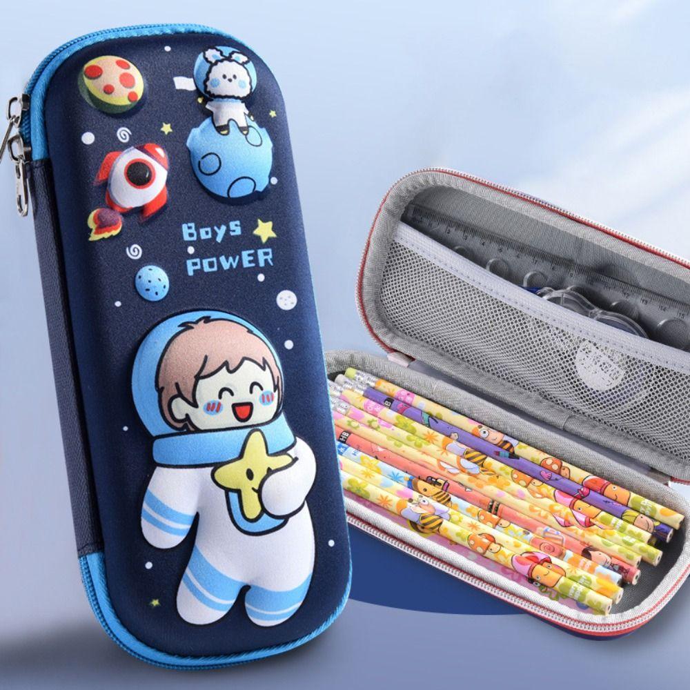 Пенал большой емкости EVA Pen Bag Cartoon Pen Box Student