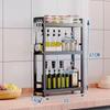 Handon 304 Stainless Steel 3-Tier Kitchen Storage Rack