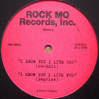12-дюймовая пластинка CHAKA KHAN I Know You I Live You RM4003 ROCK MO 1989 US SoulFunk Б/у