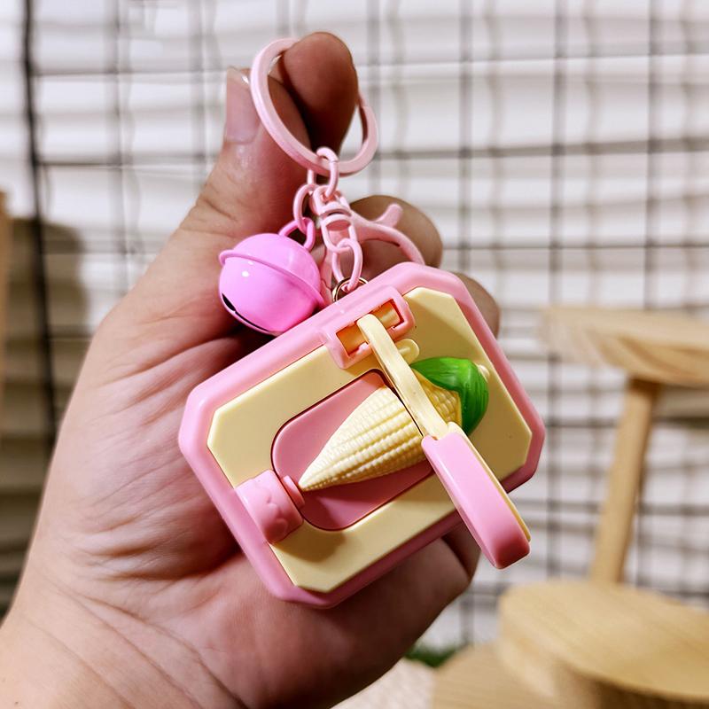 Creative Keychain Toy DIY Mini Carrot-cutting Stress Relief for Relaxation and Entertainment