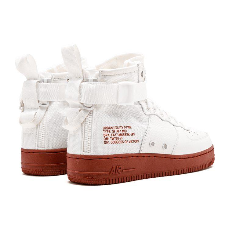 Nike Sf Air Force 1 Mid Слоновая кость Марсианский камень 917753-100