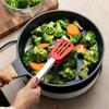 Прочные Щипцы для Кухни из Нержавеющей Стали с Антипригарным Покрытием, Зажим для Пиццы, Хлеба, Стейка, Многофункциональные Щипцы для Еды, Щипцы для Барбекю, Сервировочные Щипцы для Салата