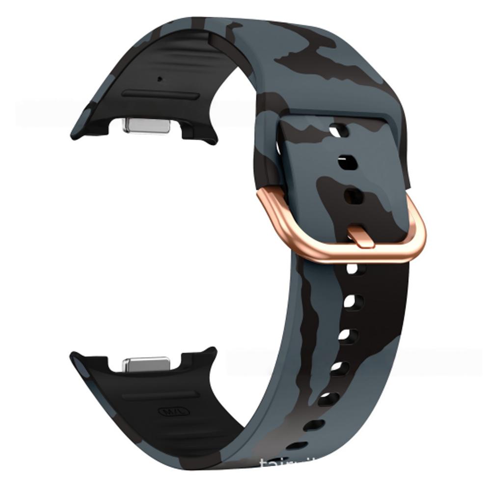 Печатный ремешок для Samsung Galaxy watch 8/8 classic 46 мм Спортивный силиконовый ремешок Браслет Correa для Galaxy watch 8 40 мм/44 мм