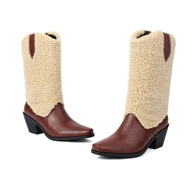 Женские ботильоны на высоком каблуке, осенне-зимние, новые, на толстом каблуке, модные, ботильоны большого размера