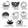 Halloween Butterfly Hair Clip Skeleton Halloween Shark Clip Funny Ghost Hair Claw  Female/Girls