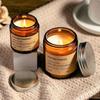 1pcs Scented Candle DIY Hand Gift Box Creative Handmade Soybean Wax Essential Oil Smokeless Fragrance Candle Home Decoration