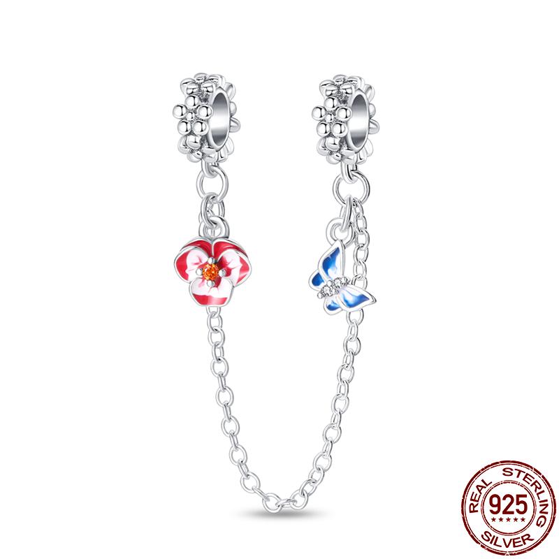 Original 100% sS925 Sterling Silver Luminous Octopus Ocean Series Charms Fit Bracelet DIY Beads Ms Jewelry Gift New In