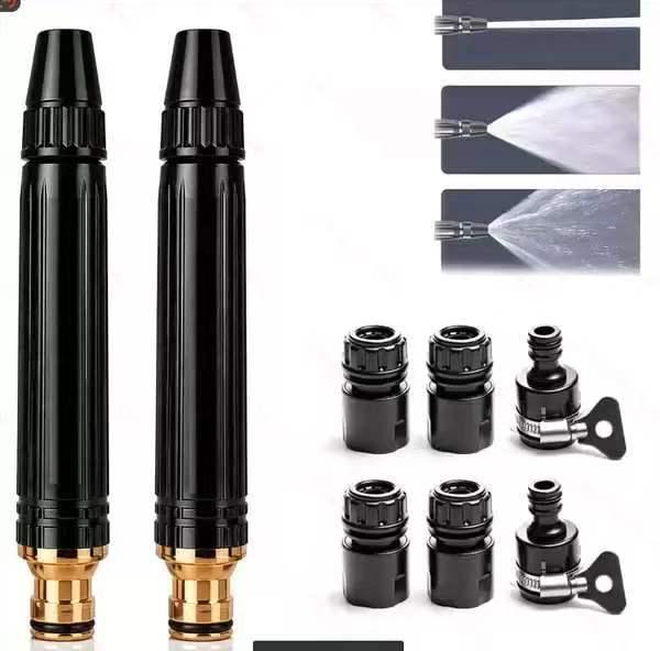 High-Pressure Water Gun Nozzle for Car Wash, Home Use, and Garden Watering