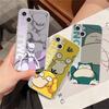 Прозрачный чехол Pokemon Pikachu Gengar для Apple iPhone 14 11 13 12 Pro 7 8 Plus XR X XS Max 6 6S 13Pro, силиконовый чехол для телефона