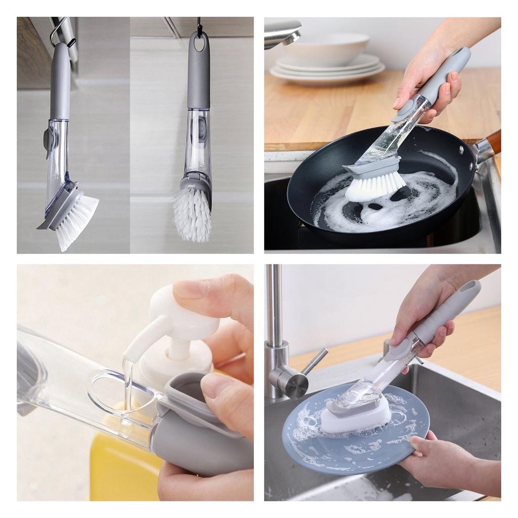 Ultimate Kitchen Pot Cleaning Tool With Non-stick Bristles