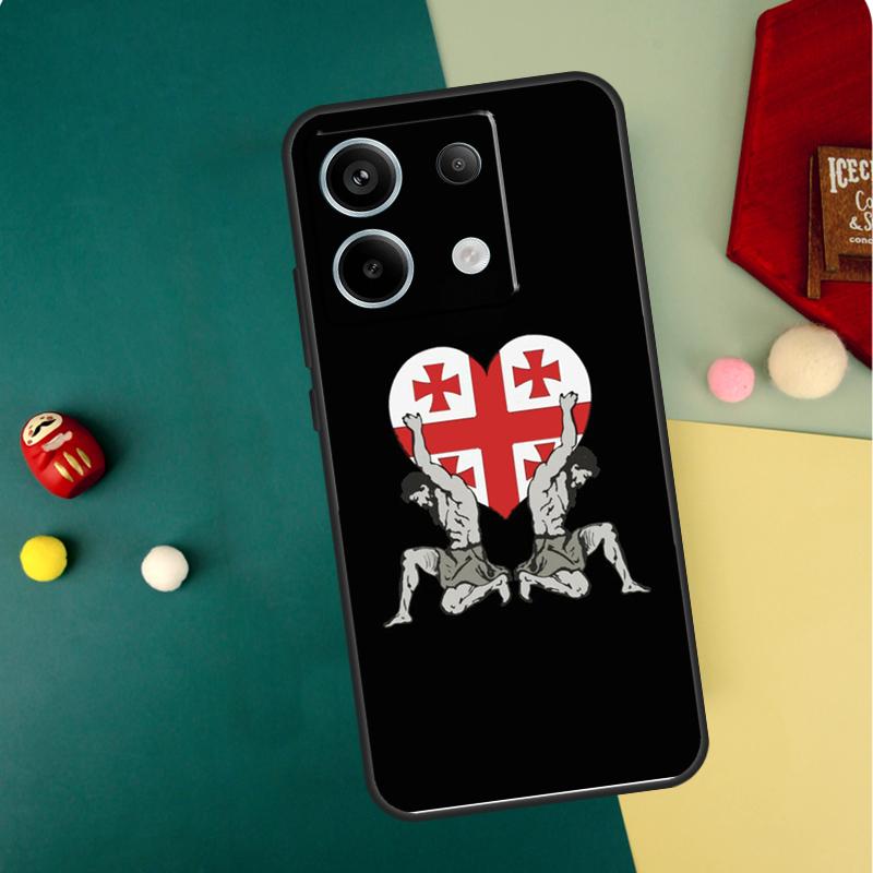 Georgia Flag Case For Xiaomi Redmi Note 14 13 12 11 15 Pro Plus Redmi 15 13 10 10C 12C 13C 14C 15C Funda