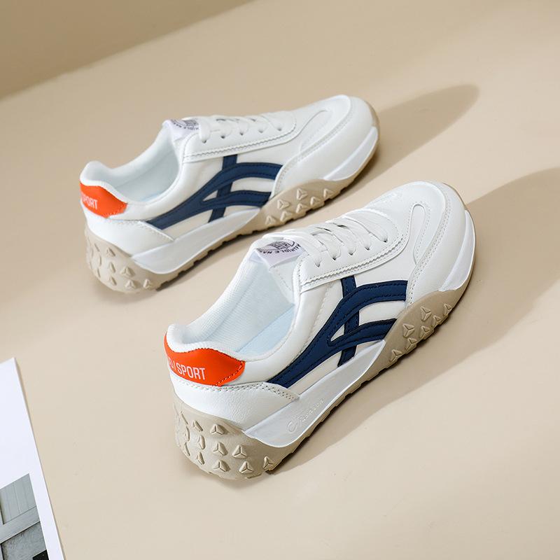 Женские кроссовки на платформе, осенние, новый дизайн, спортивная обувь с толстой подошвой, женская удобная повседневная обувь, легкая повседневная обувь на плоском каблуке