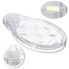 Transparent Wall Mounted Drain Holder Lifting Rod Soap Rack Soap Dish Soap Organizer Soap Holder