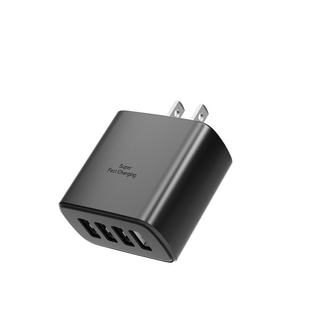 Многопортовая USB-зарядная головка для быстрой зарядки, подходит для Samsung iPhone, быстрая зарядная головка, зарядное устройство Type-C