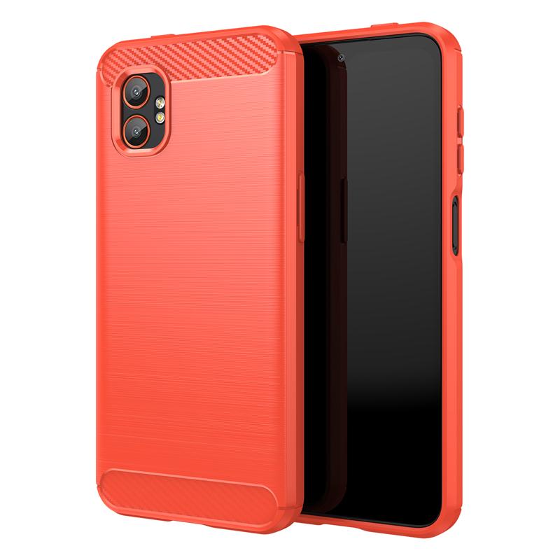 Для чехла Samsung Galaxy XCover 7 Pro Чехол Для Samsung XCover7 Pro Силиконовый Чехол с Задней Крышкой из Углеволокна Для Чехла Samsung XCover 7 Pro